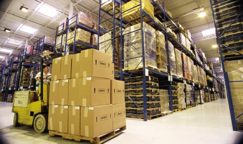 Warehouse storage and cargo handling